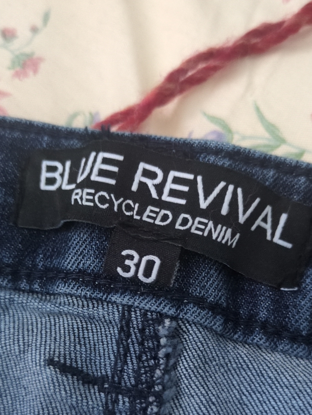 Blue Revival Recycled Denim Jeans